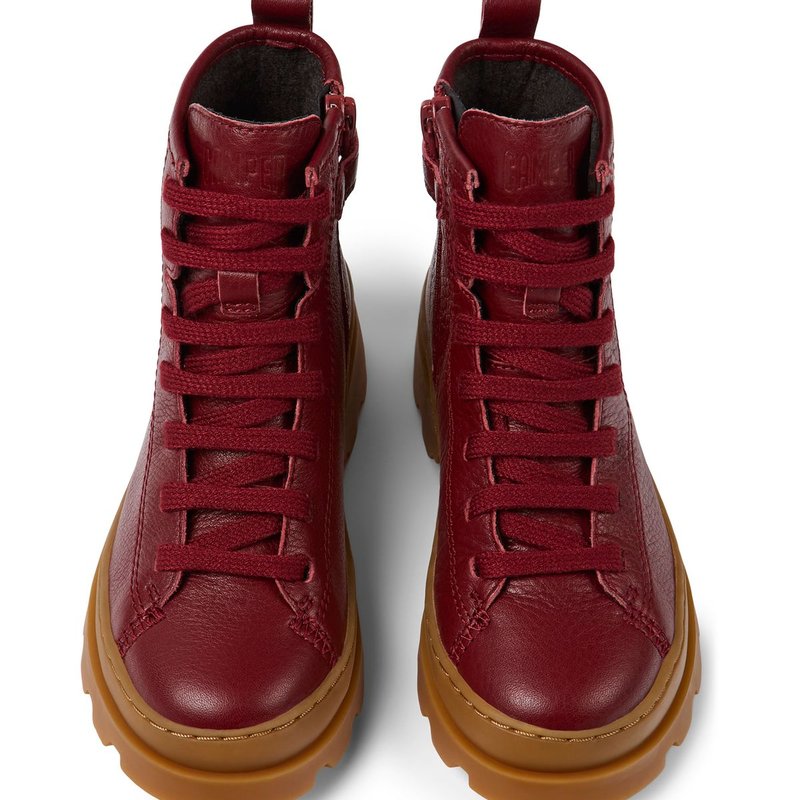 Shop Camper Unisex Brutus Ankle Boots In Red