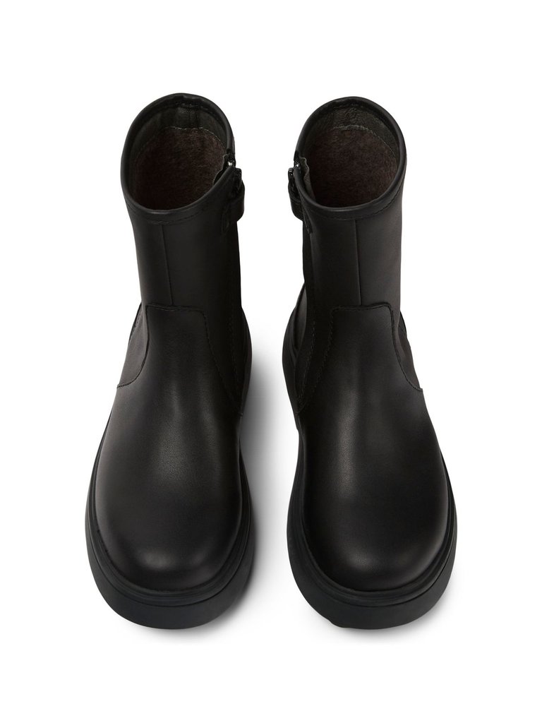 Unisex Norte Ankle Boots - Black - Black