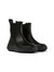 Women's Ground Ankle Boots - Black Leather