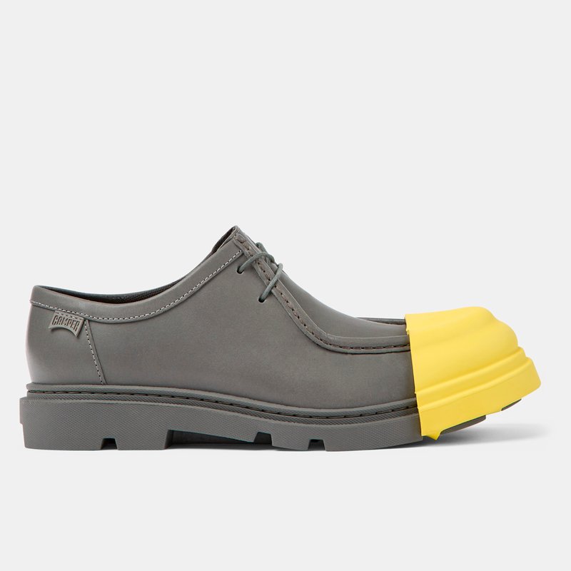 Shop Camper Women's Junction Lace-up Shoes In Grey