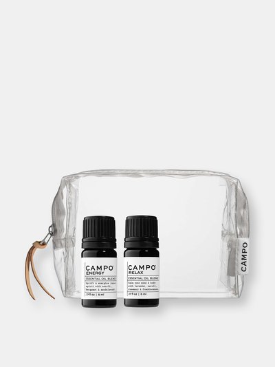 CAMPO Beauty Energy + Relax Pure Essential Oil Duo Kit product