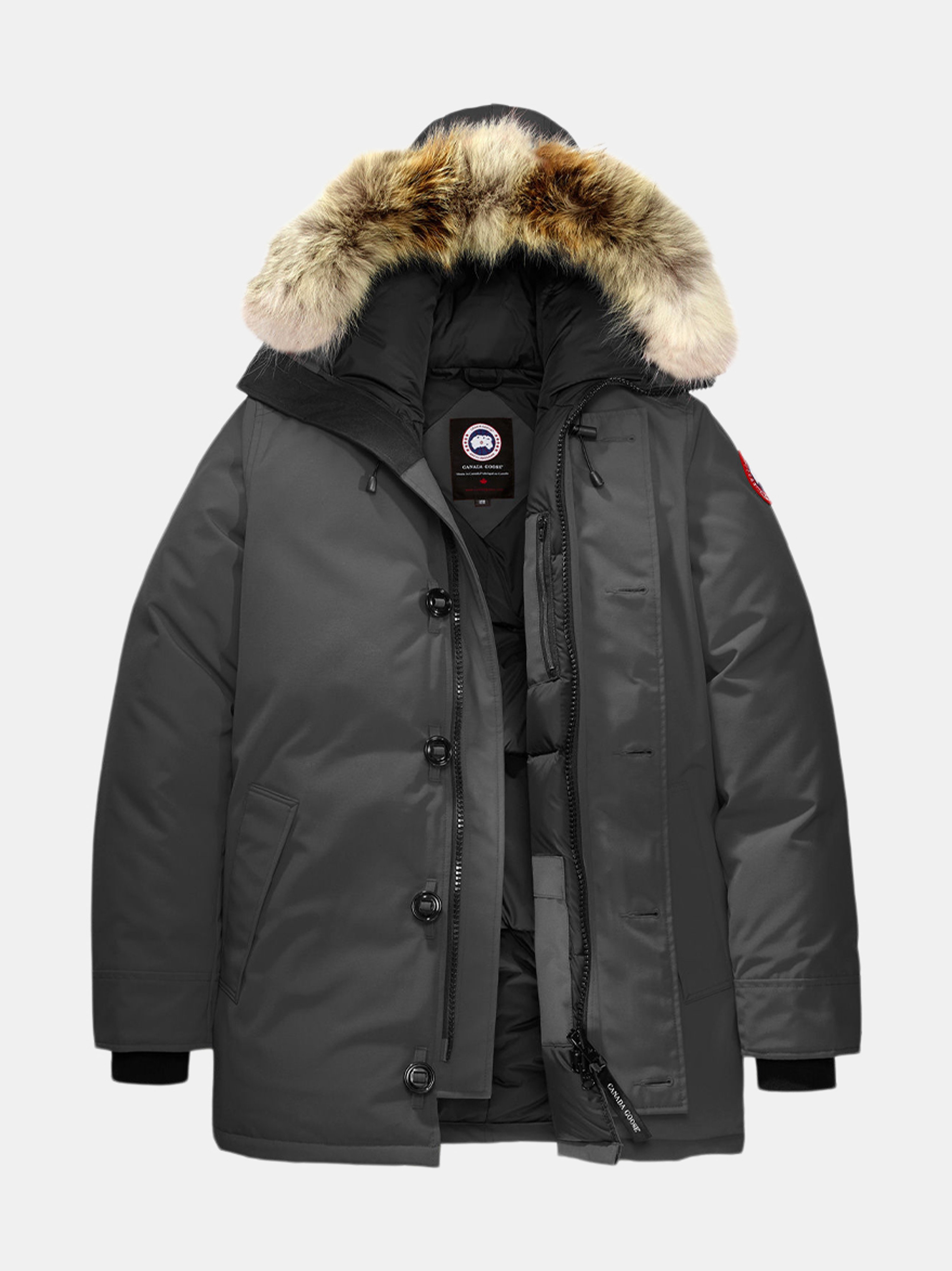 Canada Goose Chateau Parka 'fusion Fit' In Grey