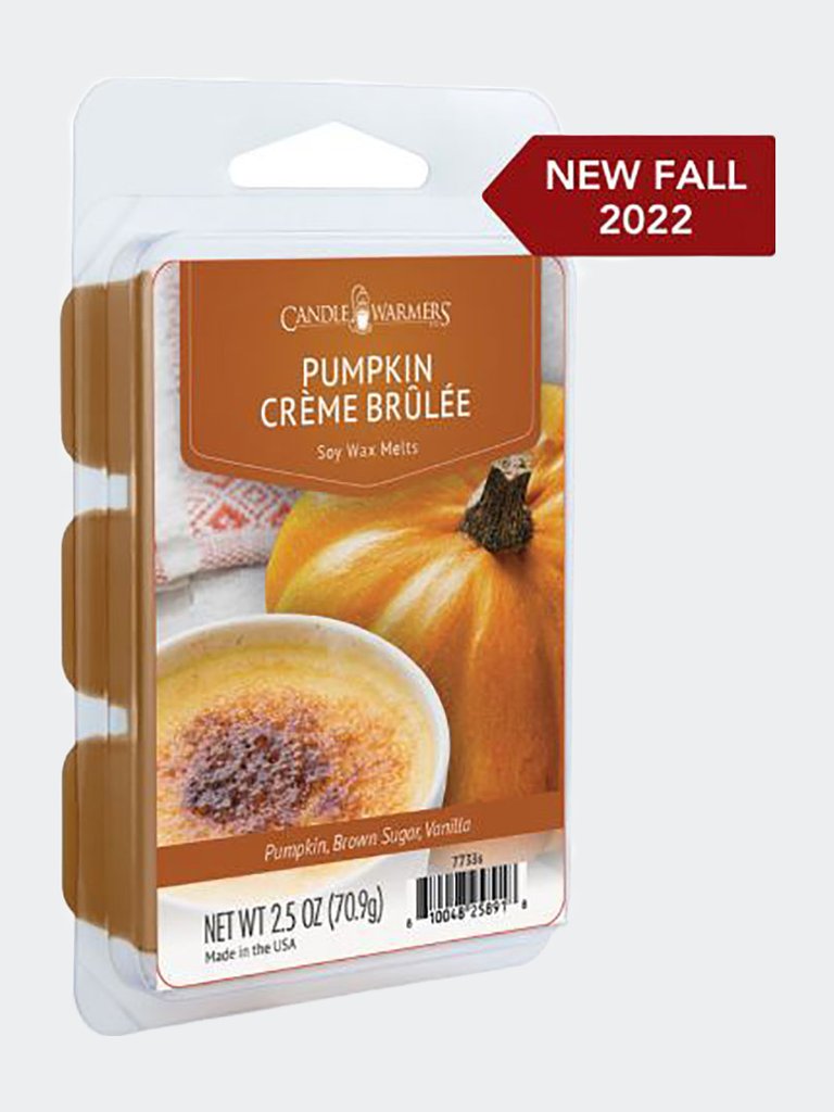 Pumpkin Creme Brulee Classic Wax Melts 2.5 Oz 6 Pack