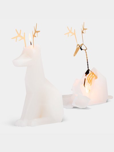 54 Celsius Dýri Reindeer Candle White product