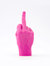Hand Gesture Candles - F*ck You, Pink - Pink