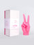 Hand Gesture Candles - Peace, Pink