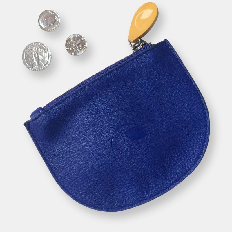 Shop Canopy Verde Coney Coin Pouch In 5 Colors In Blue
