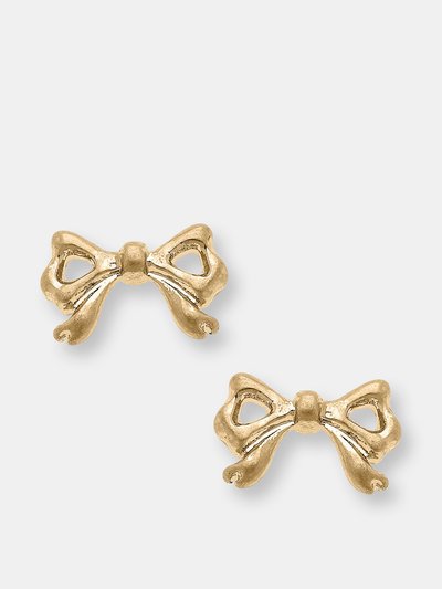 Canvas Style Callie Bow Stud Earrings product