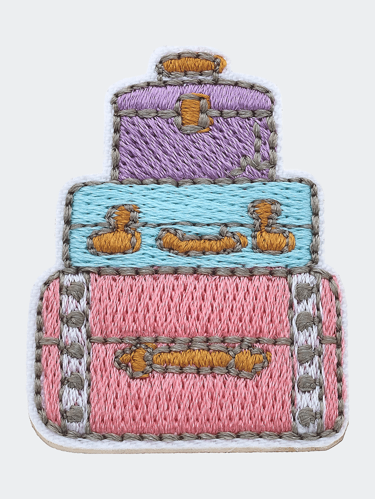 Stuck On You Small Luggage Patch - Multi