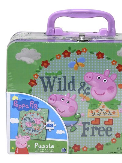 Cardinal Peppa Pig 48 Piece Puzzle In Tin Box product