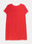 Carolina Herrera Women's Chili Red Short Sleeve Crewneck Shift Dress - 12