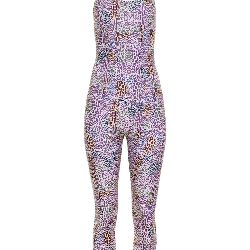Shop Carolina K Rue Bodysuit Purple Leopard