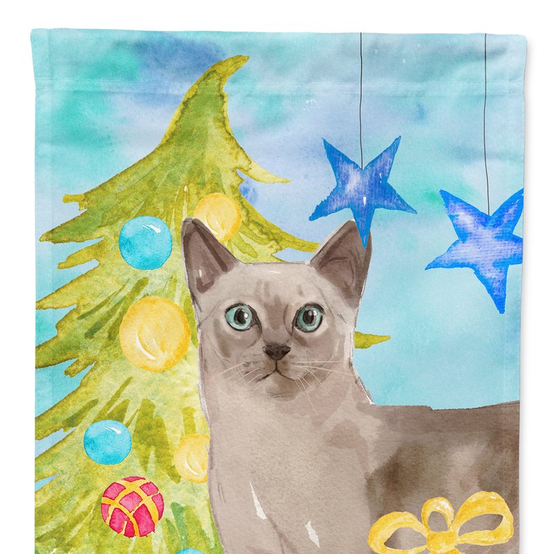 Caroline's Treasures 11 X 15 1/2 In. Polyester Tonkinese Christmas Presents Garden Flag 2-sided 2-ply In Multi