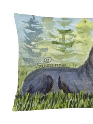 12 in x 16 in  Outdoor Throw Pillow Cane Corso Canvas Fabric Decorative Pillow