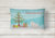 12 in x 16 in  Outdoor Throw Pillow Coton de Tulear Christmas Tree Canvas Fabric Decorative Pillow