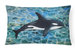 12 in x 16 in  Outdoor Throw Pillow Killer Whale Orca Canvas Fabric Decorative Pillow