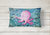 12 in x 16 in  Outdoor Throw Pillow Octopus Canvas Fabric Decorative Pillow