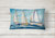 12 in x 16 in  Outdoor Throw Pillow Roll me over Sailboats Canvas Fabric Decorative Pillow