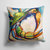 14 in x 14 in Outdoor Throw Pillow#21 Crab Fabric Decorative Pillow