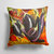 14 in x 14 in Outdoor Throw PillowEggplant Fabric Decorative Pillow