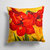 14 in x 14 in Outdoor Throw PillowFlower - Amaryllis Fabric Decorative Pillow