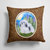 14 in x 14 in Outdoor Throw PillowHavanese Fabric Decorative Pillow