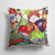 14 in x 14 in Outdoor Throw PillowLouisiana Spices Fabric Decorative Pillow
