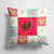 14 in x 14 in Outdoor Throw PillowMalaysian Serama Chicken Love Fabric Decorative Pillow