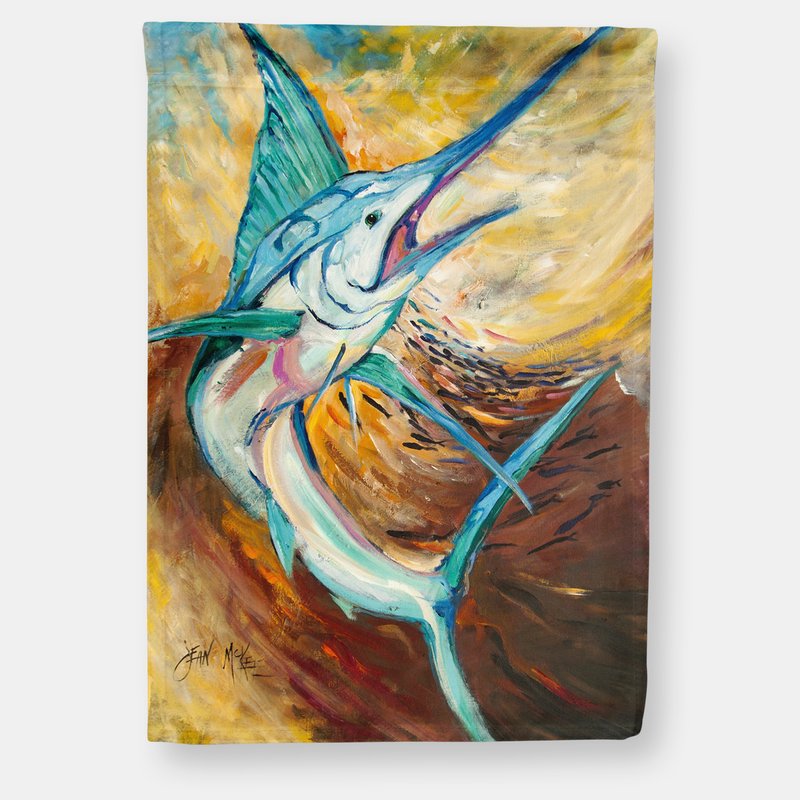 Caroline's Treasures 28 X 40 In. Polyester Billfish Flag Canvas House Size 2-sided Heavyweight