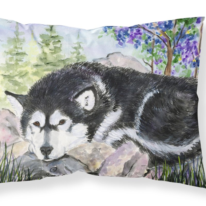 Caroline's Treasures Alaskan Malamute Fabric Standard Pillowcase