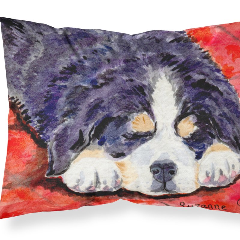Caroline's Treasures Bernese Mountain Dog Fabric Standard Pillowcase