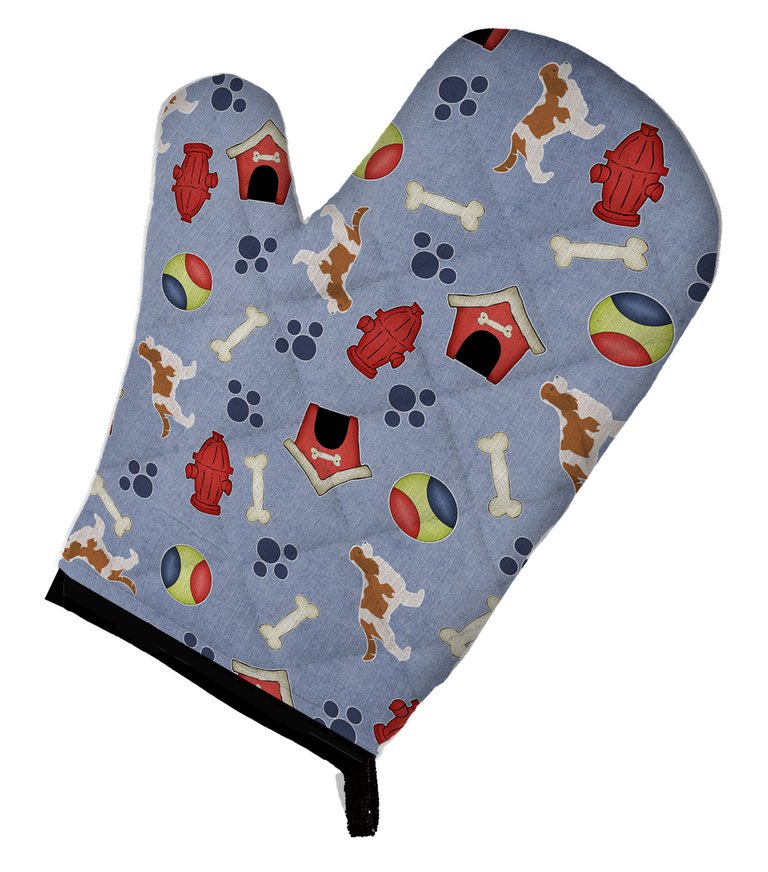 Cavalier King Charles Spaniel Dog House Collection Oven Mitt