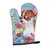 Chihuahua in flowers  Oven Mitt