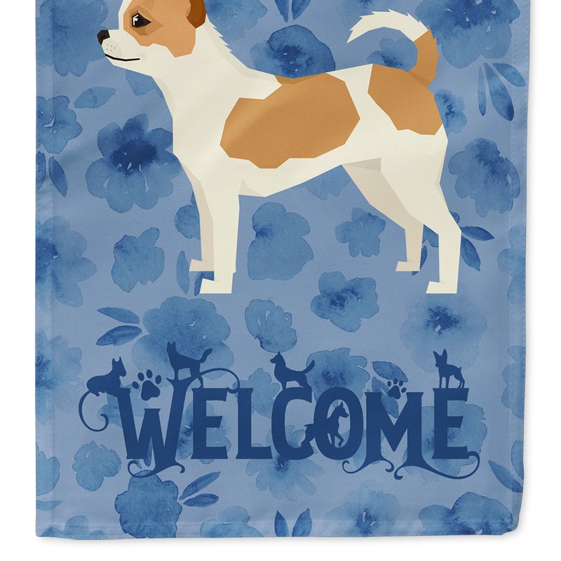 Caroline's Treasures Chihuahua Welcome Garden Flag 2-sided 2-ply
