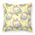 Easter Basket and Eggs Fabric Decorative Pillow