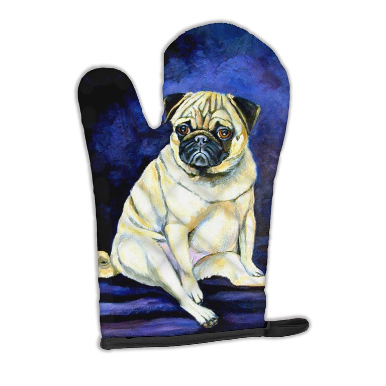 Fawn Pug Penny for your thoughts Oven Mitt