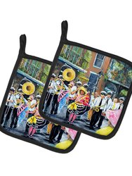 French Quarter Frolic Pair of Pot Holders