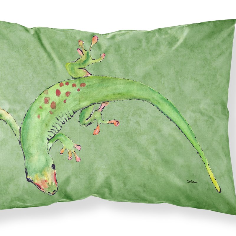 Caroline's Treasures Gecko Fabric Standard Pillowcase