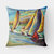 Knost Reggata Sailboats Fabric Decorative Pillow