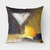 Lemon Martini by Malenda Trick Fabric Decorative Pillow