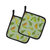 Lemons, Limes and Oranges Pair of Pot Holders