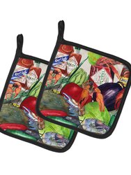 Louisiana Spices Pair of Pot Holders
