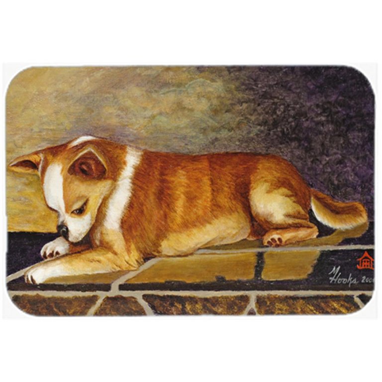 MH1052LCB Chihuahua I See Me Glass Cutting Board - Large - Multicolor
