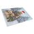 PPP3051LCB Cairn Terrier Christmas Family Tree Glass Cutting Board - Large