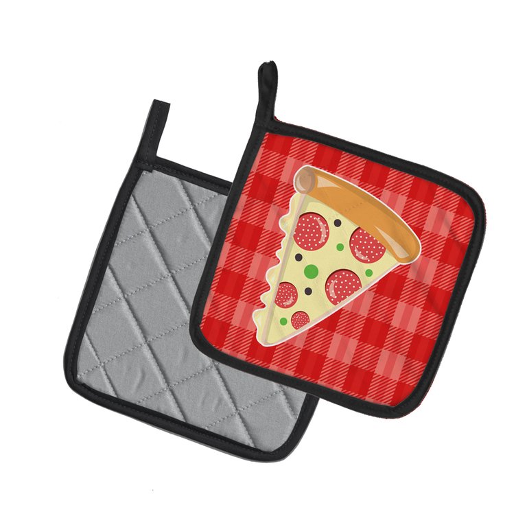 Slice of Pizza Pair of Pot Holders