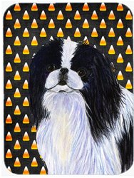 SS4260LCB Japanese Chin Candy Corn Halloween Portrait Glass Cutting Board - Large - Multicolor