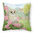 Tawny Owlet by Sarah Adams Fabric Decorative Pillow