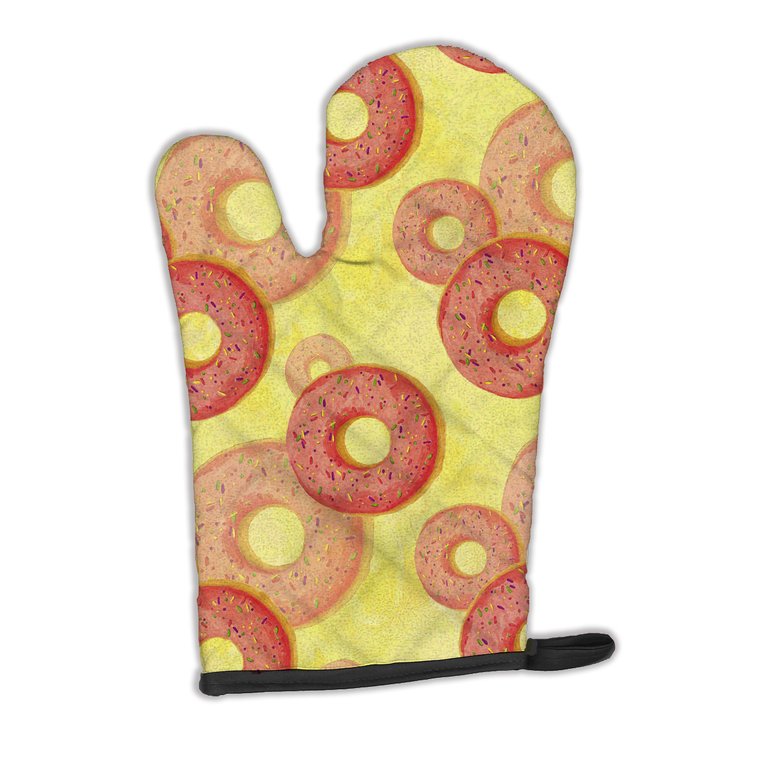 Watercolor Just Donuts Oven Mitt