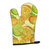 Watercolor Limes and Oranges Citrus Oven Mitt
