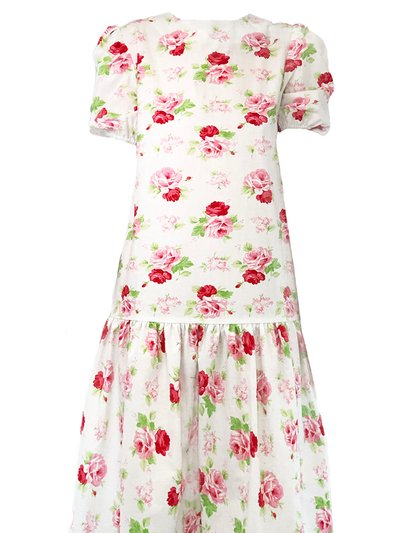 Casey Marks Women's Eugenie Dress in Red and Pink Rose product